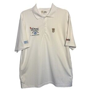 Java Monster Energy Polo Shirt Mens Large Embroidered Charity Golf Tournament